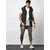 PAUSE White Solid Round Neck Slim Fit Full Sleeve Men's Henley T-Shirt