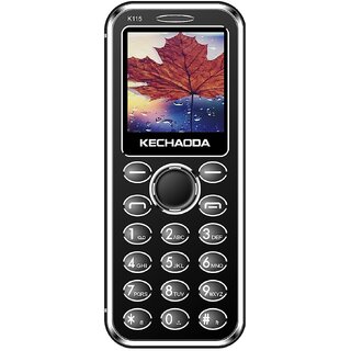KECHAODA K115 Slim Card Size Bluetooth Dialer Dual Sim Phone With External Memory Slot 1.44 Inch Display