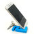 Keychain with earphone and with Mobile Phone Stand / Holder For Smartphone (Sky Blue)