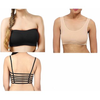 Minha Women's pack of 3 brallette