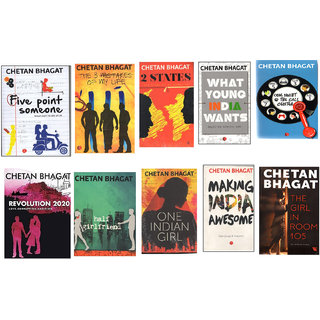 Buy Set Of 10 Books By Renowned Author Chetan Bhagat Online Get 15 Off Chetan's books have remained bestsellers since their release. set of 10 books by renowned author chetan bhagat