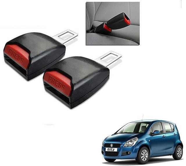 4pcs Seat Belt Extender 10 Car Buckle Extender for Cars, Easy to  Install,Black 