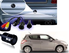 Auto Addict Car Rear View Night Vision Reversing Parking Camera For Maruti Suzuki Swift Type-2(20112017)