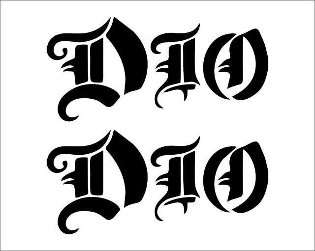 Band Logos - Brand Upon The Brain: Logo #124: Dio