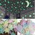 Plastic 3D Fluorescent Glow in The Dark Star Wall Sticker No of Pieces 50