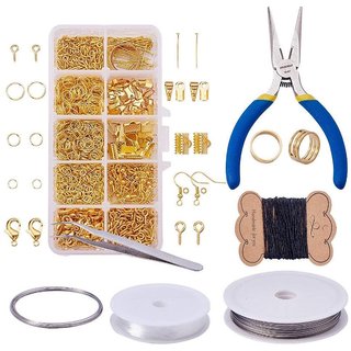 Buy DIY Crafts Jewelery Making Starter Kit with Finding accessories and ...