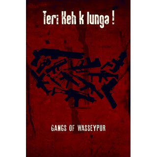                       Giant Innovative Funny Poster Teri Keh k Lunga-Gangs of Wasseypur 300 GSM, 13 x 19 Inches                                              