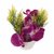 CAAJIB Lucky Charm Artificial Flower Plant with Vase Pot for Home Decor Flowers