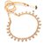 Jewar Mandi Necklace Gold Plated Kundan  Polki Ad Cz Gemstones Jewelry for Women  Girls