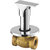 Oleanna Global Brass Concealed Stop Cock 15mm with Wall Flange Chrome Finish