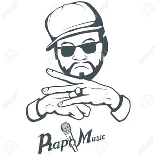 5 Ace Rape Music Sketch Wall Poster Sticker For Bedroom Living Room Offices Of 300 Gsm 12x18 Inch Without Frame