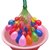 Charismacart Holi Magic Water Balloon 9 Pack -333 Balloon- Multicolor