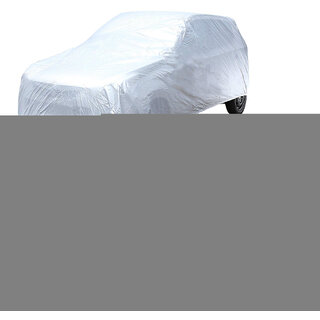                       AutoRetail Maruti Suzuki Omni Silver Matty Car Body Cover For 2008 Model (Triple Stiched, without Mirror Pocket)                                              
