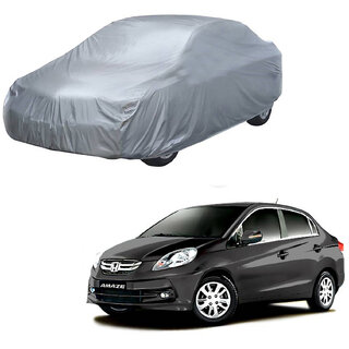 AutoRetail Honda Amaze Silver Matty Car Body Cover for 2016 Model (Triple Stiched, without Mirror Pocket) AutoRetail Honda Amaze Silver Matty Car Body Cover for 2016 Model (Triple Stiched, without Mirror Pocket)