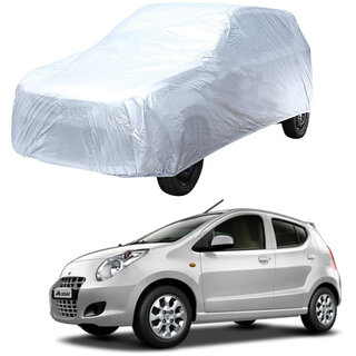 AutoRetail Maruti Suzuki A-Star Silver Matty Car Body Cover for 2014 Model (Triple Stiched, without Mirror Pocket) AutoRetail Maruti Suzuki A-Star Silver Matty Car Body Cover for 2014 Model (Triple Stiched, without Mirror Pocket)