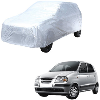 AutoRetail Hyundai Santroxing Silver Matty Car Body Cover For 2017 Model (Triple Stiched, without Mirror Pocket) AutoRetail Hyundai Santroxing Silver Matty Car Body Cover For 2017 Model (Triple Stiched, without Mirror Pocket)