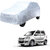 AutoRetail Maruti Suzuki WagonR Silver Matty Car Body Cover for 2018 Model (Triple Stiched, without Mirror Pocket)