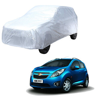                       AutoRetail Maruti Suzuki BALENO Silver Matty Car Body Cover for 2017 Model (Triple Stiched, without Mirror Pocket)                                              