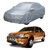 AutoRetail Ford IKON Silver Matty Car Body Cover for 2016 Model (Mirror Pocket, Triple Stiched)