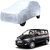 AutoRetail Chevrolet ENJOY Silver Matty Car Body Cover for 2017 Model (Triple Stiched, without Mirror Pocket)