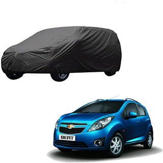                       AutoRetail Maruti Suzuki BALENO Grey Car Body Cover for 2015 Model (Triple Stiched, without Mirror Pocket)                                              