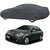 AutoRetail Chevrolet AVEO Grey Car Body Cover for 2011 Model (Triple Stiched, without Mirror Pocket)