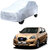 AutoRetail Datsun GO+ Silver Matty Car Body Cover for 2018 Model (Triple Stiched, without Mirror Pocket)