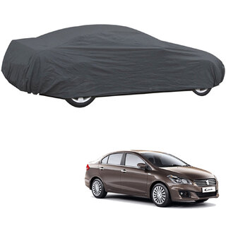 AutoRetail Maruti Suzuki CIAZ Grey Car Body Cover for 2015 Model (Triple Stiched, without Mirror Pocket) AutoRetail Maruti Suzuki CIAZ Grey Car Body Cover for 2015 Model (Triple Stiched, without Mirror Pocket)