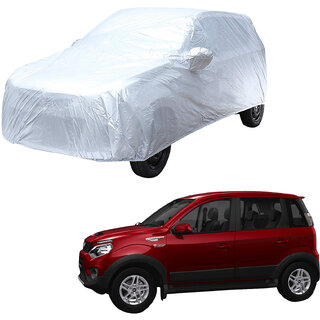 AutoRetail Tata QUANTO Silver Matty Car Body Cover for 2019 Model (Mirror Pocket, Triple Stiched) AutoRetail Tata QUANTO Silver Matty Car Body Cover for 2019 Model (Mirror Pocket, Triple Stiched)