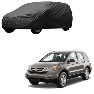                       AutoRetail Honda CR-V Grey Car Body Cover for 2018 Model (Triple Stiched, without Mirror Pocket)                                              