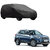 AutoRetail Hyundai CRETA Grey Car Body Cover for 2016 Model (Triple Stiched, without Mirror Pocket)