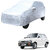 AutoRetail Maruti Suzuki 800 Silver Matty Car Body Cover for 2002 Model (Mirror Pocket, Triple Stiched)
