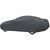 AutoRetail Nissan Micra Grey Car Body Cover For 2014 Model (Triple Stiched, without Mirror Pocket)