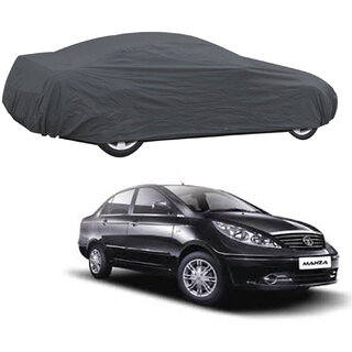AutoRetail Tata Manza Grey Car Body Cover For 2013 Model (Triple Stiched, without Mirror Pocket) AutoRetail Tata Manza Grey Car Body Cover For 2013 Model (Triple Stiched, without Mirror Pocket)