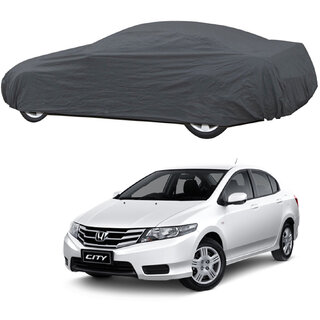 Buy AutoRetail Honda City Grey Car Body Cover For 2014 Model