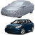 AutoRetail Hyundai Accent Silver Matty Car Body Cover for 2012 Model (Mirror Pocket, Triple Stiched)