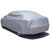 AutoRetail Honda Amaze Silver Matty Car Body Cover for 2016 Model (Mirror Pocket, Triple Stiched)