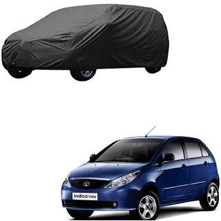 AutoRetail Tata INDICA VISTA Grey Car Body Cover for 2011 Model (Triple Stiched, without Mirror Pocket) AutoRetail Tata INDICA VISTA Grey Car Body Cover for 2011 Model (Triple Stiched, without Mirror Pocket)