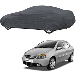 AutoRetail Tata INDIGO CS Grey Car Body Cover for 2010 Model (Triple Stiched, without Mirror Pocket) AutoRetail Tata INDIGO CS Grey Car Body Cover for 2010 Model (Triple Stiched, without Mirror Pocket)