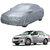 AutoRetail Toyota COROLLA Silver Matty Car Body Cover for 2019 Model (Mirror Pocket, Triple Stiched)