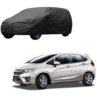 AutoRetail Honda JAZZ Grey Car Body Cover for 2018 Model (Triple Stiched, without Mirror Pocket) AutoRetail Honda JAZZ Grey Car Body Cover for 2018 Model (Triple Stiched, without Mirror Pocket)