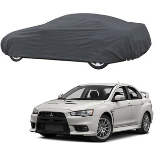 AutoRetail Mitsubishi LANCER Grey Car Body Cover for 2019 Model (Triple Stiched, without Mirror Pocket) AutoRetail Mitsubishi LANCER Grey Car Body Cover for 2019 Model (Triple Stiched, without Mirror Pocket)