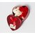 Valentine Day Gift for Lover 24K Gold Plated Rose and Heart Shape Box with Teddy best Gift for Teddy day Rose Day