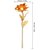 24K Artificial Rose for Birthday and Anniversary, 10 Inches( Golden with Love Stand)