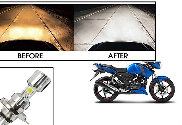 tvs apache led headlight