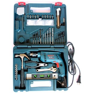 Bosch GSB 10 RE Professional Tool Kit Blue, Pack of 100 Drill Machines