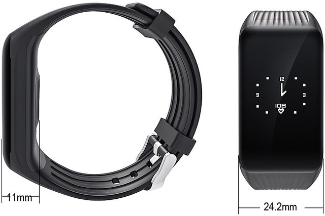 Buy Fitness Tracker k1 Smart Bracelet Real time Heart Rate Monitor Online Get 76 Off