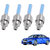 Auto Addict Car Tyre Valve Cap with Blue Motion Sensor Set of 4 Pcs For Audi RS 6
