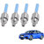 Auto Addict Car Tyre Valve Cap with Blue Motion Sensor Set of 4 Pcs For Audi RS 6