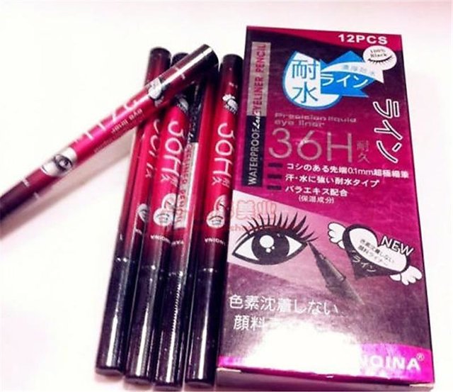 Yanqina 36h eyeliner pen pencil review ll affordable sketch eyeliner pen   YouTube